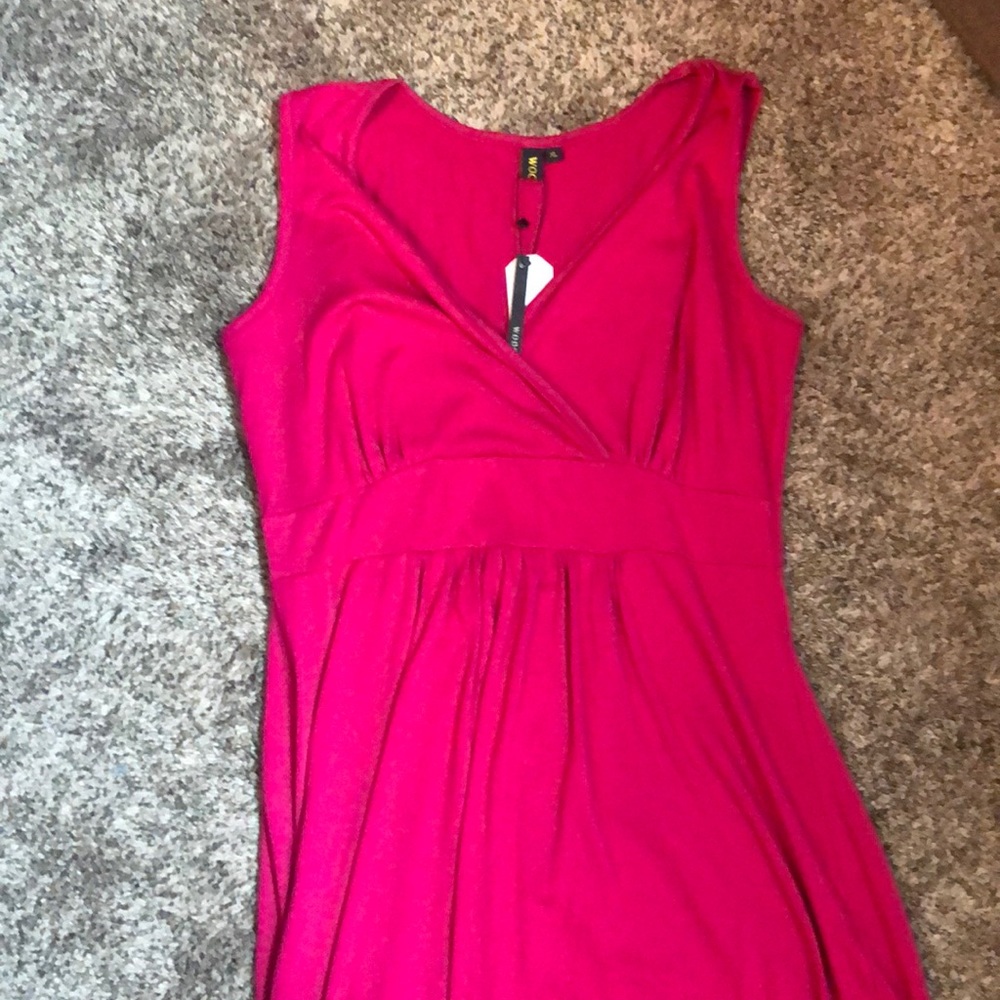 Fuchsia Maxi Dress